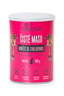 Hovězí se svalovinou 400g - Čisté maso pro psy, konzerva